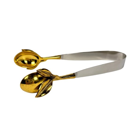 NEW Godinger Ice Tongs & Bottle Caddy Set Barware Holiday Dining Thanksgiving - Picture 9 of 15